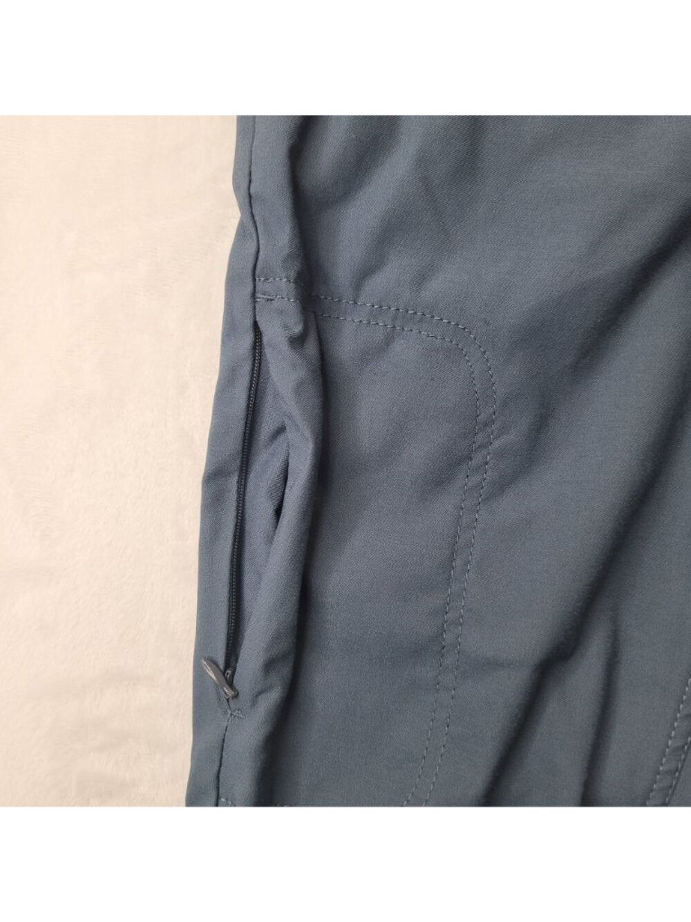 prAna Halle Women's Blue Stretch Nylon Regular Pants Size 4 - Picture 4 of 11